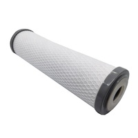 Filtre à eau antibactérien imprégné d'argent personnalisable OEM 2,5*10 pouces pour les systèmes de filtration d'eau résidentiels et industriels