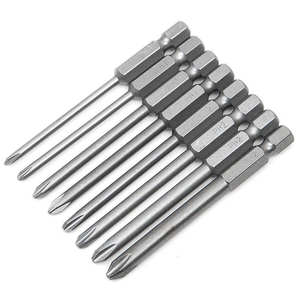 Embouts de tournevis Torx à pointe magnétique en acier de qualité industrielle OEM, tige hexagonale de 1/4, alliage S2, T6-T40, 50-300 mm - Product Image 6