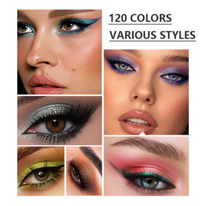 ชุดแต่งหน้าอายแชโดว์ 120 สีเนื้อแมตต์ชิมเมอร์กันน้ำอายแชโดว์ติดทนนาน - Product Image 2
