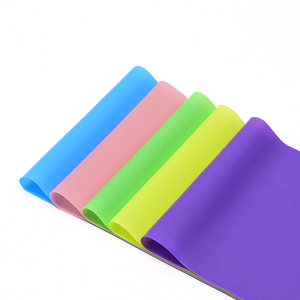 Không Latex Miễn Phí Yoga Pilates Căng Dài Tập Thể Dục Phẳng Kháng Ban Nhạc Linh Hoạt Đàn Hồi Thera Ban Nhạc - Product Image 4