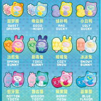 ShinWoo Ghost Bear HUG ME MINI SERIES Caja Sorpresa Misteriosa Muñecos Coleccionables Regalo Adorno de Escritorio Figura de Anime Juguetes