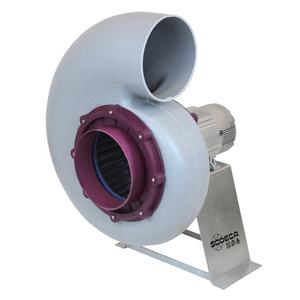 Ventiladores centrífugos anticorrosivos de plástico de una sola entrada SODECA, nuevos, de 230 V, 50/60 Hz, para el transporte de gases altamente corrosivos. - Product Image 1