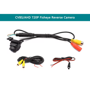 Câmera de Ré para Carro Pequeno com Ângulo Amplo de 170 Graus, Visão Noturna IR <span class=keywords><strong>720P</strong></span>, Sensor de Imagem AHD à Prova d'Água IP69K - Product Image 2