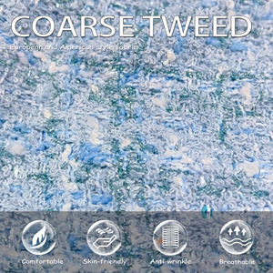 معطف نسائي غير رسمي للربيع والخريف قماش توييد فاخر بتصميم رائع جيد التهوية ومتعدد الاستخدام لحقيبة الأريكة - Product Image 4