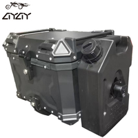45L usine directe moto top box en alliage d'aluminium boîte de queue générale avec réservoir d'huile