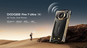 Doogee Fire 7 Ultra โทรศัพท์มือถือสุดแกร่ง 6GB+256GB แบตเตอรี่ 13000mAh ชาร์จเร็ว 33W รองรับ NFC ระบบปฏิบัติการ Android 15 ปลดล็อคด้วยใบหน้าและลายนิ้วมือ หน้าจอ 6.6 นิ้ว - Product Image 5