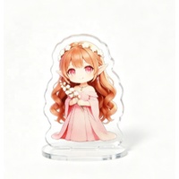 Standee en acrylique transparent personnalisé à impression UV double face, idéal pour les cadeaux, impression plastique bon marché sur mesure
