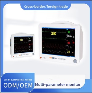 सीमा पार विदेशी व्यापार चिकित्सा उपकरण अलार्म श्वसन नींद डिटेक्टर अस्पताल पोर्टेबल मल्टी-पैरामीटर ईग मॉनिटर - Product Image 2