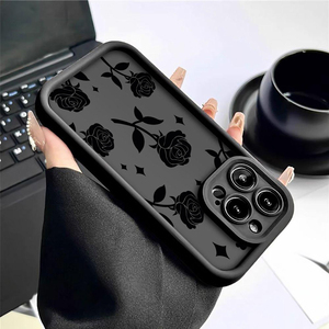 Cover per Telefono Cellulare in TPU Antiurto con Stampa Floreale a Stella Nera e Design a Scala per <span class=keywords><strong>Samsung</strong></span> <span class=keywords><strong>Galaxy</strong></span> A07 A17 A56 S26 Ultra - Product Image 5