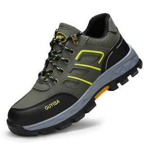 New Fashion <b>Men</b> Safety <b>Shoes</b> Acceptable Customized Wear Resistant Rubber Sole Steel Toe Safety <b>Shoes</b> for <b>Men</b> - Product Image 4