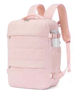 Puffy <b>Backpack</b>-<b>Flight</b> Approved Bag with Large Capacity Compartments for Organized Travel Everyday Use - Product Image 1