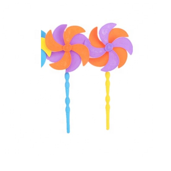 Забавный рекламный подарок, пластиковая штифт, колесо, ветряная мельница, игрушка для детей