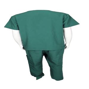 2014 uniformes médicos personalizados enfermería Jogger mujer Scrubs uniformes conjuntos con tops y pantalones - Product Image 6