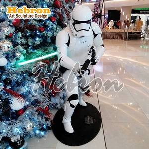 Estatua de Resina Personalizada de Tamaño Real de Stormtrooper, Figura de Acción de Robot, Personaje de <span class=keywords><strong>Star</strong></span> <span class=keywords><strong>Wars</strong></span> de la Película - Product Image 3