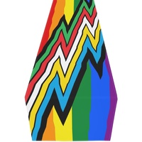 Camino de Mesa Personalizado con Estampado de Arcoíris, Ideal para Eventos, Reuniones y Banquetes Familiares