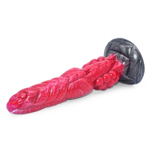 Dildo en silicone durable à motif d'arête de poisson au design Alien, avec ventouses puissantes, jouets sexuels pour femmes - Product Image 3