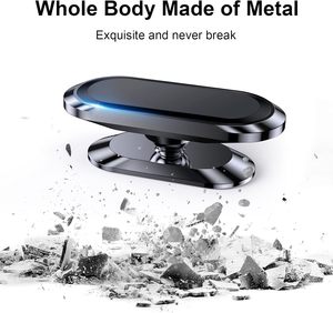 Support de chargeur de voiture sans fil en gros, ventouse magnétique à charge rapide 15W, rotation 360° °   Rotation, logo personnalisé pour tous les smartphones - Product Image 4