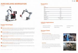Robot Colaborativo de Alto Rendimiento AUBO I12H de 12 kg |   Grado Industrial |   Precisión Mejorada |   Motor PLC |   Acero Inoxidable - Product Image 2