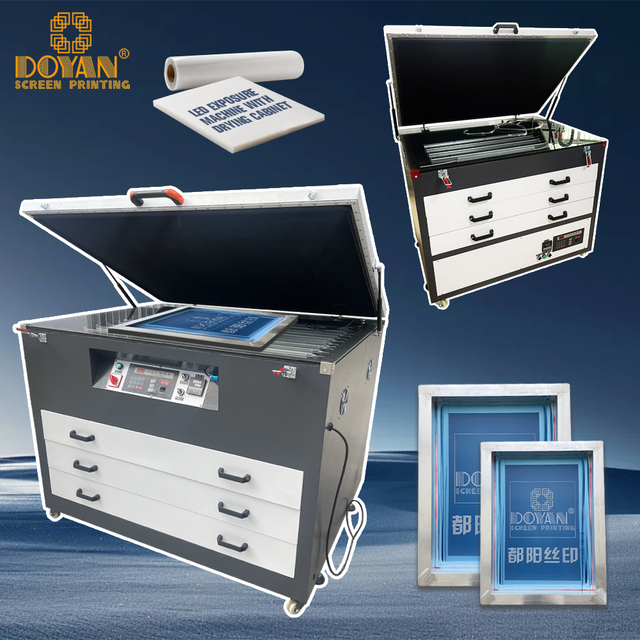 New LED UV Screen Printing Exposure Machine UV Lamp Vacuum Pump Flexo Offset Plate Stamp Dryer Unit