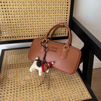 Porte-clés en feutre de laine fait main style coréen, motif animal mignon, pendentif en feutrage à l'aiguille, breloque de sac, ornement suspendu