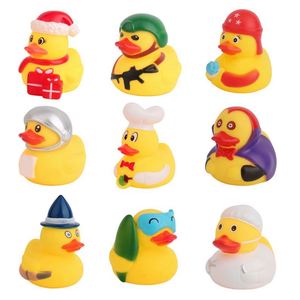 Creative Halloween Little Yellow Duck Toy Squeeze Squeak Water Play <b>Bath</b> Plastic Pvc Christmas for Promotional Gift - Product Image 3