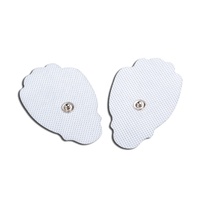 Coussinets d'électrode pour le soulagement des douleurs musculaires articulaires TENS machine unité électrodes tampons avec électrostimulateur d'électrocardiogramme à pression dizaines ems