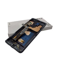 Écran OLED d'origine en gros pour S20 Ultra SM-G988, avec cadre d'assemblage, garantie 1 an et pack de service