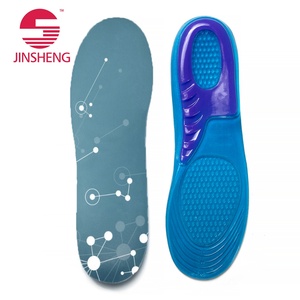 Gel Insoles for Shoes - Shoe Inserts for Walking, <b>Running</b>, Hiking, Plantar Fasciitis, Flat Feet - Fit Sneakers, Boots - Product Image 1