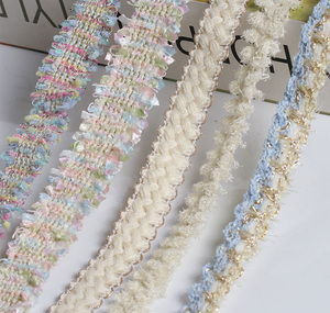 Colors <strong>Design</strong> Braid Lace <strong>Ribbon</strong> for Clothing <strong>Custom</strong> Braid Lace <strong>Ribbon</strong> - Product Image 1