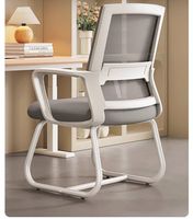 Usine directe confortable noir haut dossier maille chaise de bureau ordinateur chaise de jeu sans roues prix bon marché