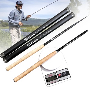 <span class=keywords><strong>Canne</strong></span> à pêche Tenkara SEEHOO haute sensibilité 6:4 Action 12 pieds 13 pieds en <span class=keywords><strong>carbone</strong></span> pour petite rivière truite - Product Image 1