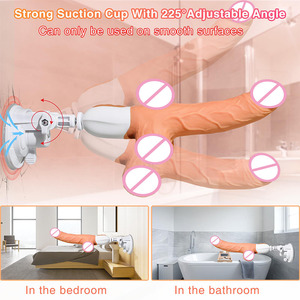 Consolador de máquina sexual de empuje realista, producto sexual para adultos de silicona suave y ABS - Product Image 5