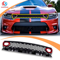 Grille avant HONGHANG pour Dodge Charger 2015-2024, remplacement de la calandre de pare-chocs avant en ABS, vente en gros d'usine OEM