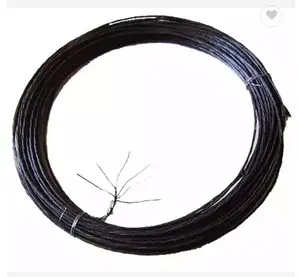 Bobine de fil noir 25 kg/fil de fer noir/fil de mise en balles fil souple recuit noir 5 kg par rouleau