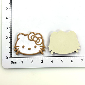 Cute Bow <b>Cat</b> Stickers Plastic Resin Cartoon Decorative Patch For Phone Case Hair Clip Promotional <b>Gifts</b> - Product Image 4