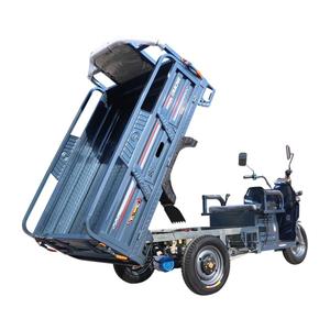 Triciclo de Carga de Carrocería Abierta de 48V con Capacidad de Carga Útil de 400 kg - Product Image 4