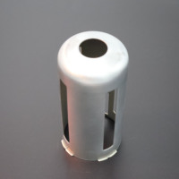 Caisson tubulaire en acier inoxydable sans soudure avec languettes et découpes à clipser - Fabrication sur mesure CNC et tôlerie