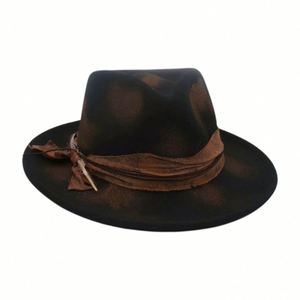 Sombrero Fedora para Hombre, Diseño Nuevo, Estilo Vintage - Product Image 2