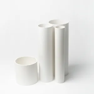 Chinese Factory 8 Inch Drainage With White Color Fittings PVC Drain Pipe