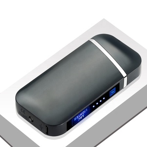 Briquet à plasma portable rechargeable FR-317, briquet électrique à empreinte digitale, coupe-vent et sans flamme, meilleur cadeau pour petit ami - Product Image 1