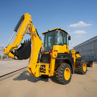 TT40-30 	 4WD Diesel-Motor Baggerlader Traktor Landwirtschaftlicher Kleiner Frontlader und Bagger