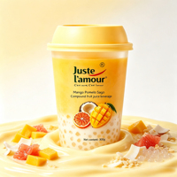 Fabrieksgroothandel kant-en-klare zoete mango pomelo sago dikke dessertdrank voor importeurs en distributeurs