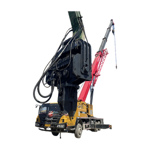 Potente Battipalo Idraulico in Acciaio Legato ad Alta Resistenza per Costruzione di Muri di Sponda - Product Image 4