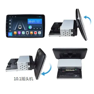 Phổ 360 độ xoay Stereo Xe Android Màn hình Car DVD Player 1 DIN Navigator 10 inch đài phát thanh Android xe màn hình