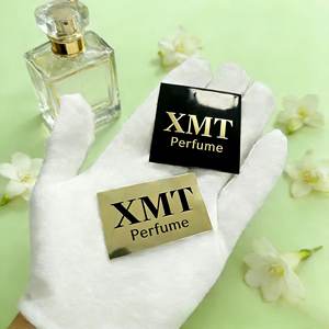 Étiquettes de flacons de parfum cosmétiques de luxe avec logo personnalisé, autocollants métalliques haut de gamme, aluminium gaufré or, argent, or rose, mat, cadre photo - Product Image 5