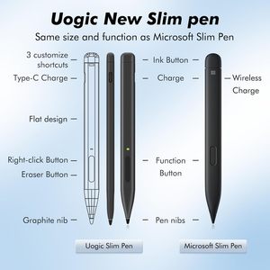 <span class=keywords><strong>Microsoft</strong></span> <span class=keywords><strong>Surface</strong></span> <span class=keywords><strong>Pro</strong></span>/<span class=keywords><strong>stylet</strong></span> léger et rechargeable pour tablettes d'ordinateur portable 4096 sensibilité à la pression Slim 4096 Smart Palm - Product Image 3