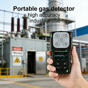 Analisadores de Gás Portáteis Personalizados O3 CH4 O2 O3 CO CO2 H2S EX, <span class=keywords><strong>Detector</strong></span> de Vazamento de Gás Pequeno e Manual - Product Image 1