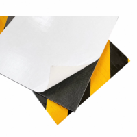 Protection murale en mousse EVA conforme RoHS et REACH, protection d'angle de garage, réfléchissante, autocollante, inodore, sans odeur de caoutchouc