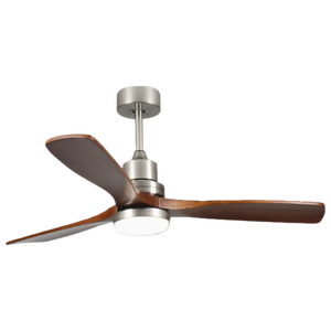 Ventilador de techo LED con control remoto, estilo minimalista nórdico, moderno, decoración eléctrica de CC. - Product Image 1