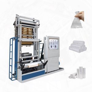 Hongtong Mini Einschicht-Folienblasmaschine Neuzustand LDPE HDPE LLDPE Labor-Folienblasmaschine - Product Image 1